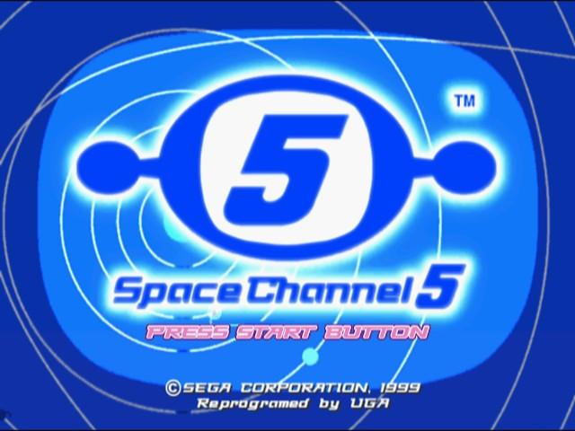 Space Channel 5 — Title screen