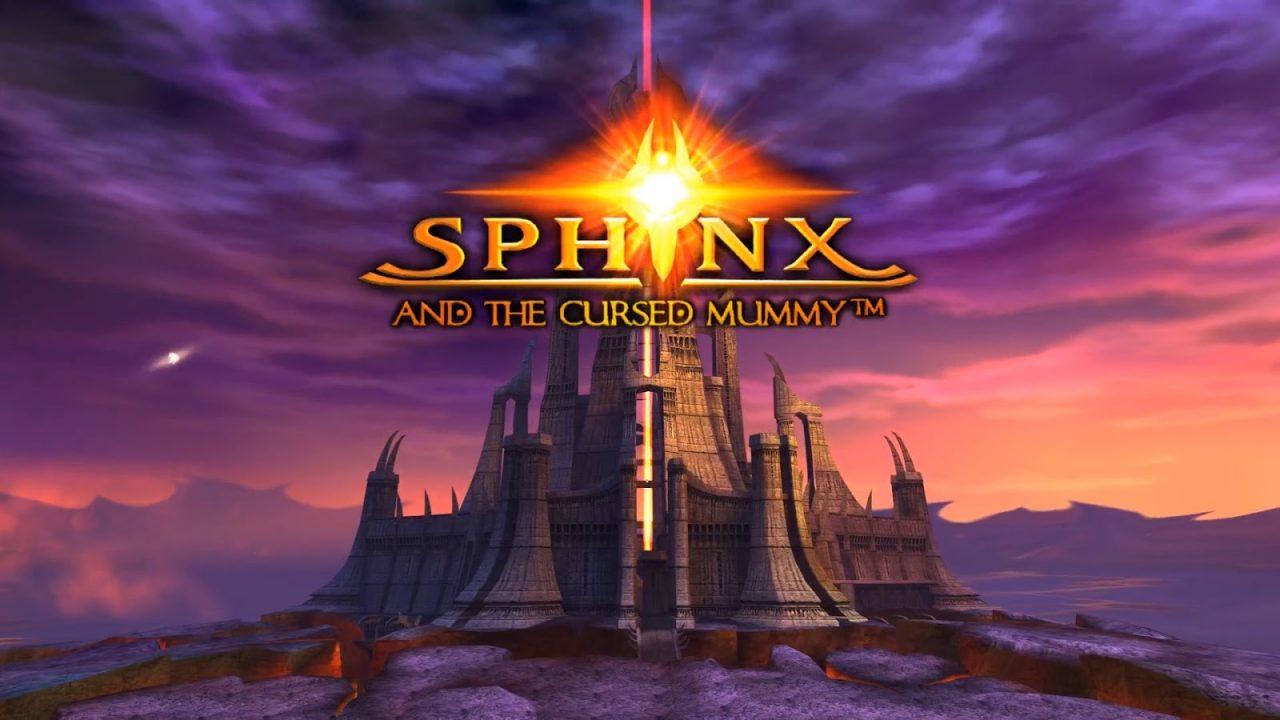 Sphinx and the Cursed Mummy — Title screen