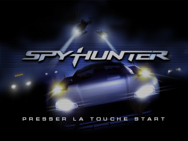 SpyHunter — Title screen