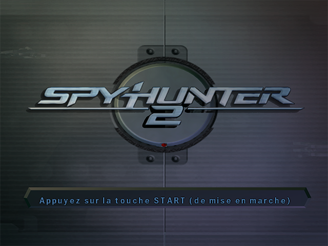 SpyHunter 2 — Title screen