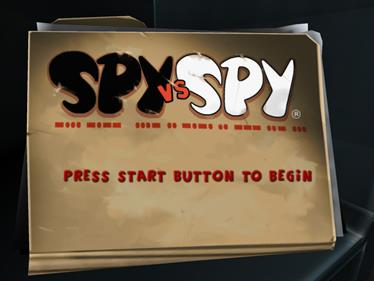 Spy vs. Spy — Title screen