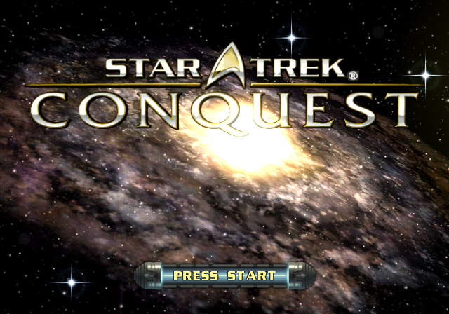 Star Trek : Conquest — Title screen