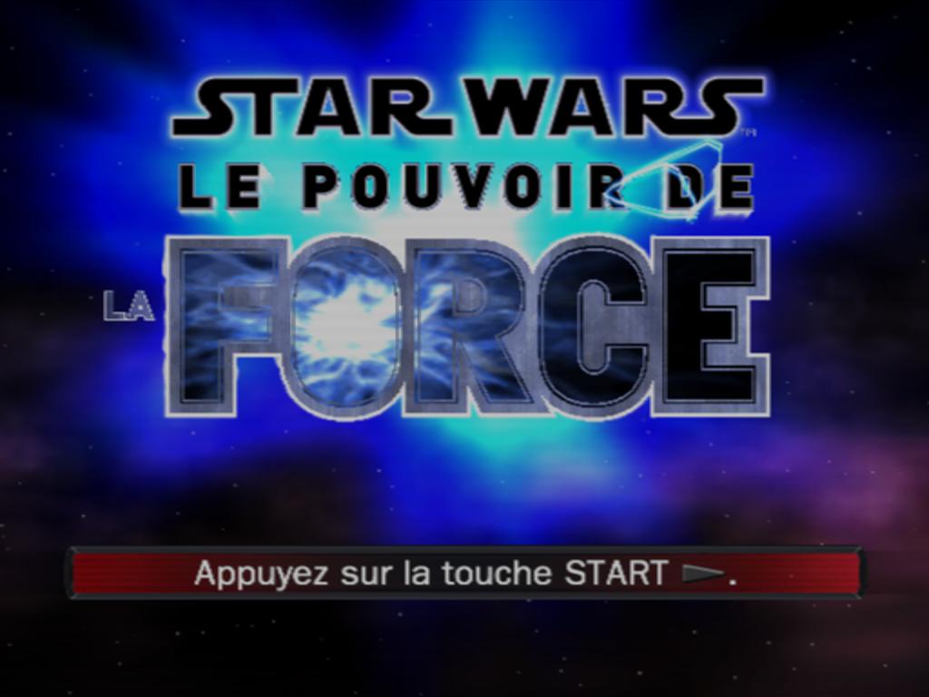 Star Wars : The Force Unleashed — Title screen