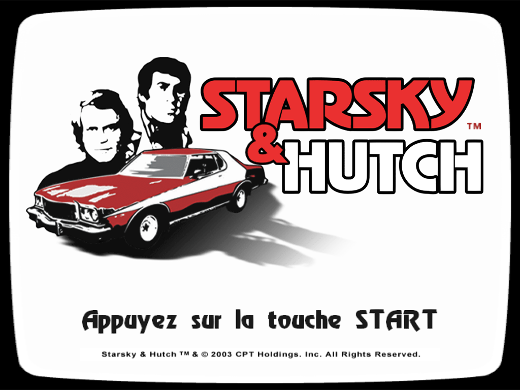 Starsky & Hutch — Title screen