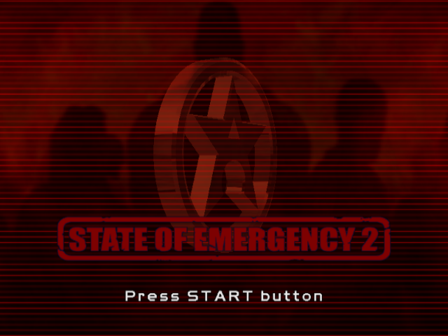 State of Emergency 2 — Title screen