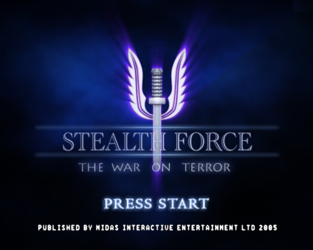 Stealth Force : The War on Terror — Title screen