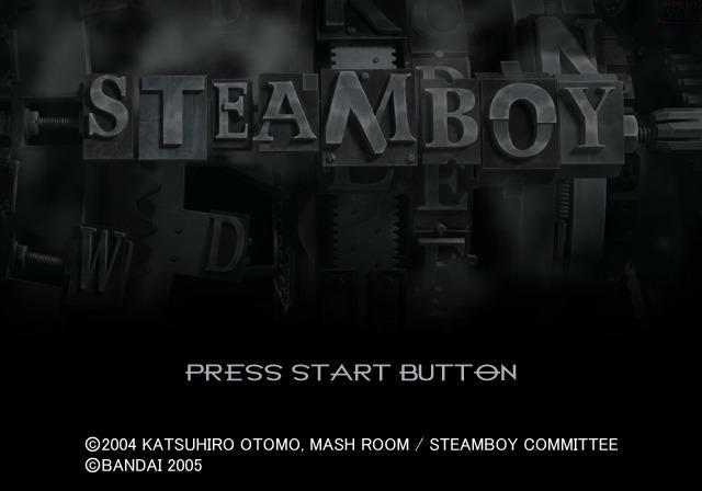 Steamboy — Title screen