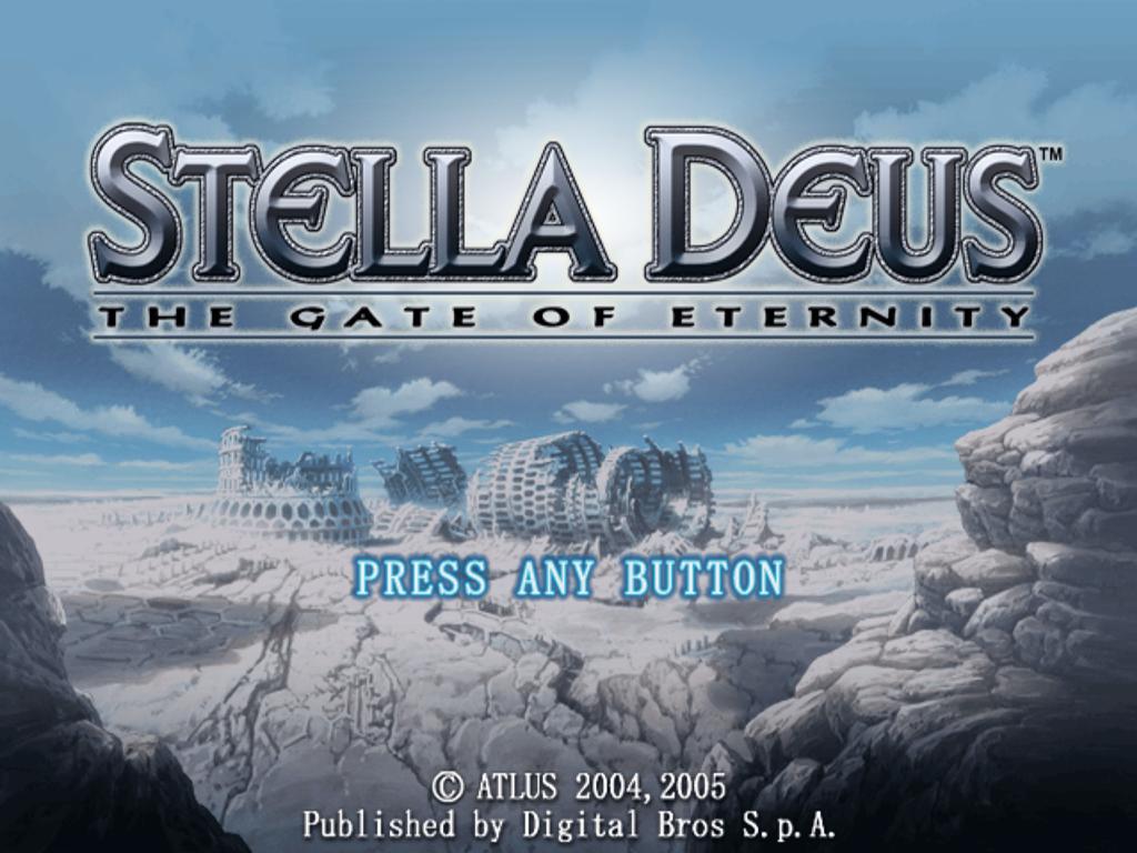 Stella Deus : The Gate of Eternity — Title screen