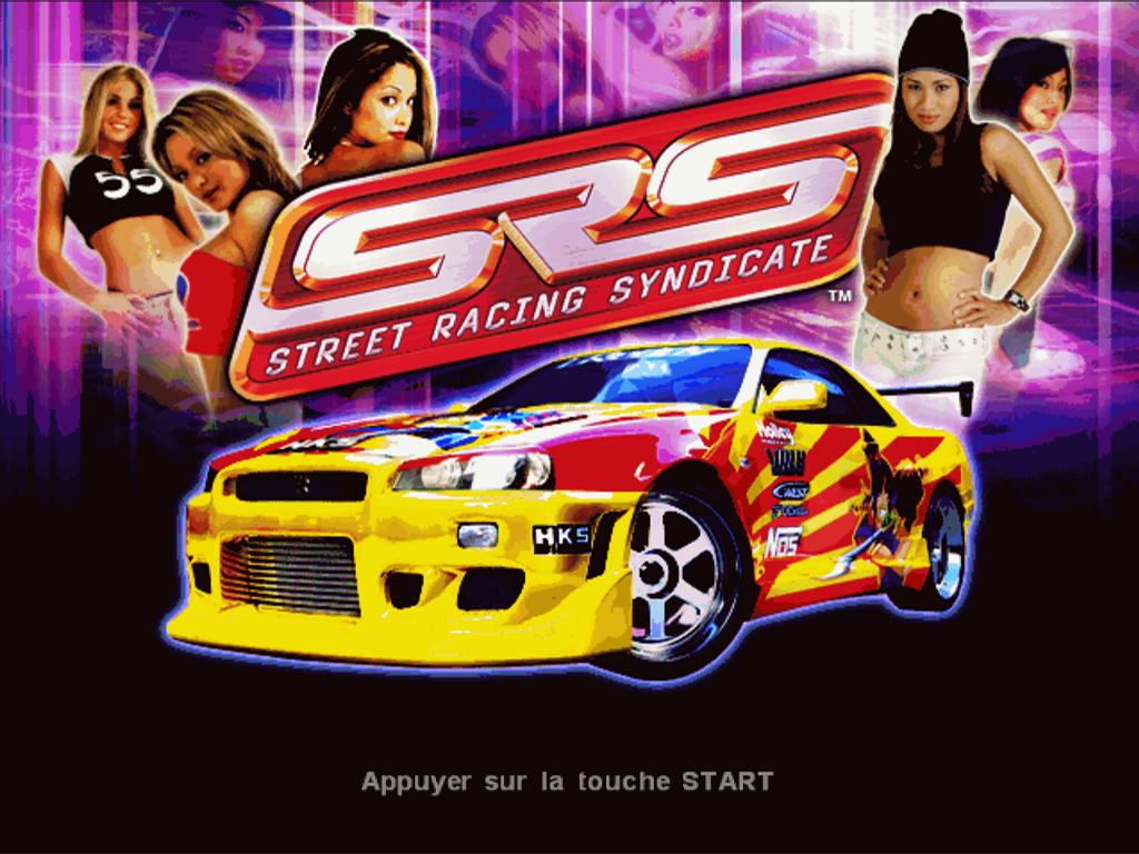 Street Racing Syndicate — Title screen