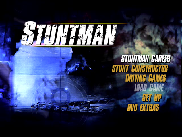 Stuntman — Title screen