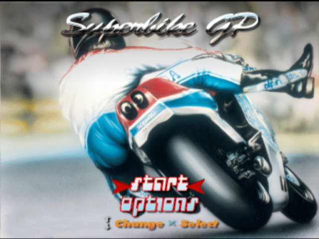 Superbike GP — Title screen