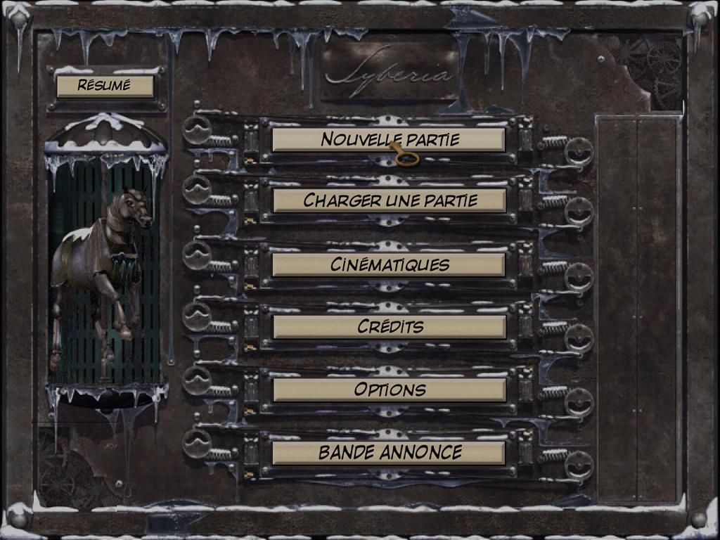Syberia II — Title screen