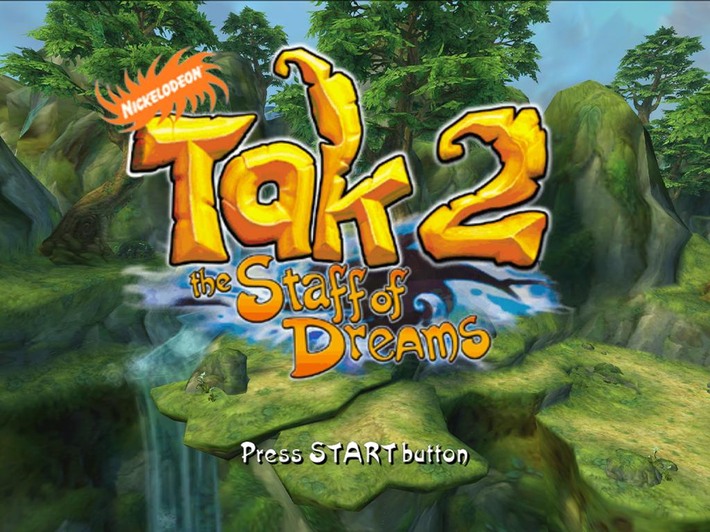 Tak 2 : The Staff of Dreams — Title screen