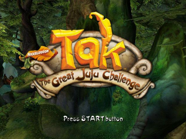 Tak and the Power of Juju — Title screen