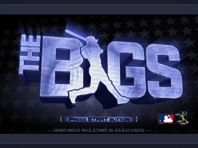 The Bigs — Title screen