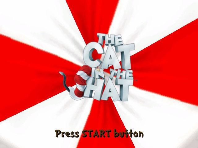 The Cat in the Hat — Title screen