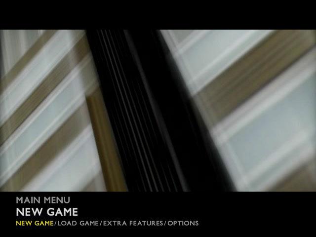 The Getaway — Title screen