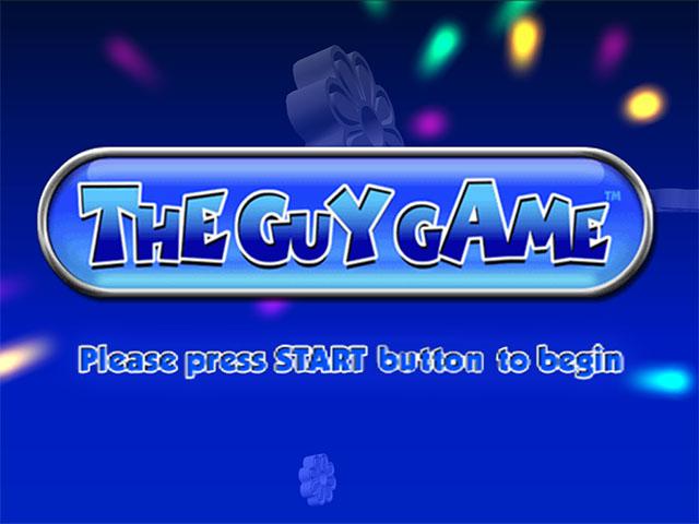 The Guy Game — Title screen