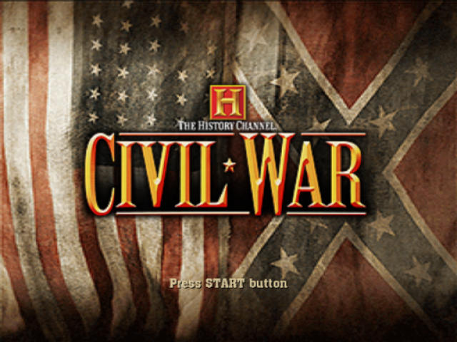 The History Channel : Civil War, A Nation Divided — Title screen
