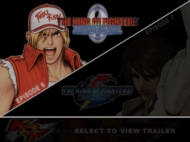 The King of Fighters 2000/2001 — Title screen