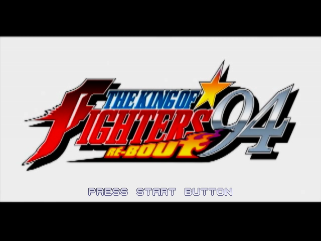 The King of Fighters '94 : Re-Bout — Title screen
