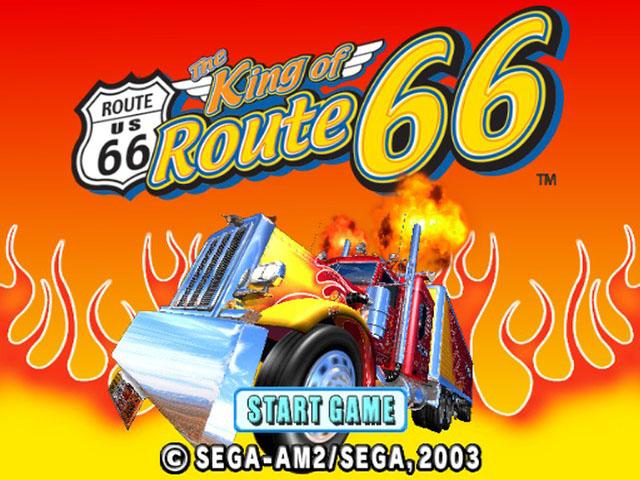 The King of Route 66 — Title screen