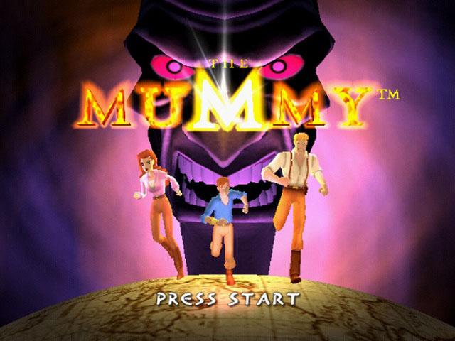The Mummy — Title screen