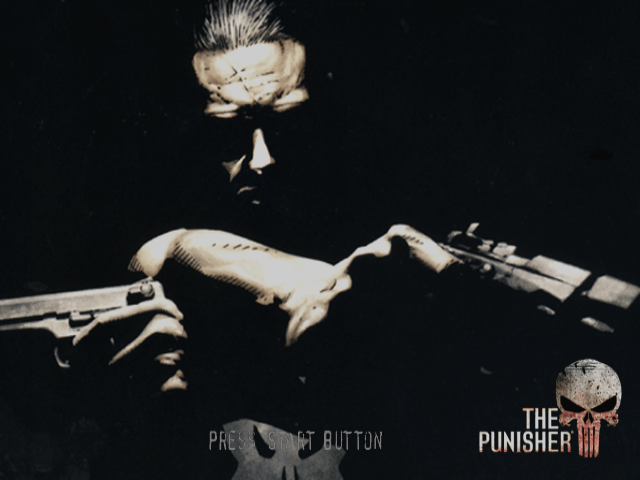 The Punisher — Title screen