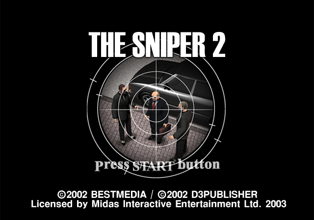 The Sniper 2 — Title screen