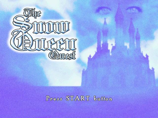 The Snow Queen Quest — Title screen
