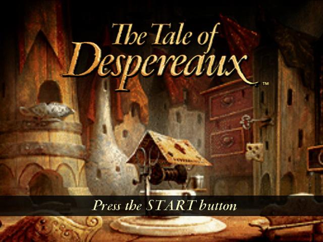 The Tale of Despereaux — Title screen