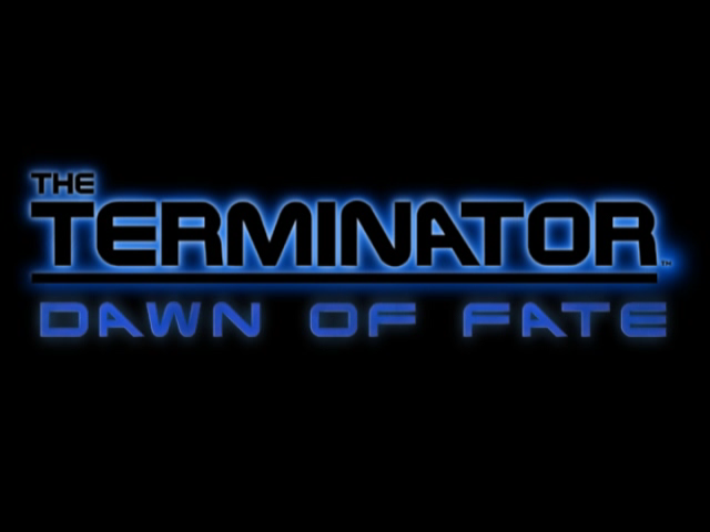 The Terminator : Dawn of Fate — Title screen