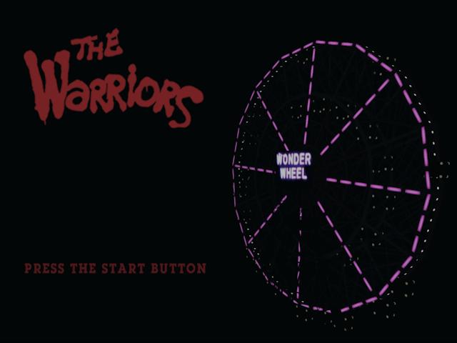 The Warriors — Title screen