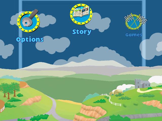 Thomas & Friends : A Day at the Races — Title screen