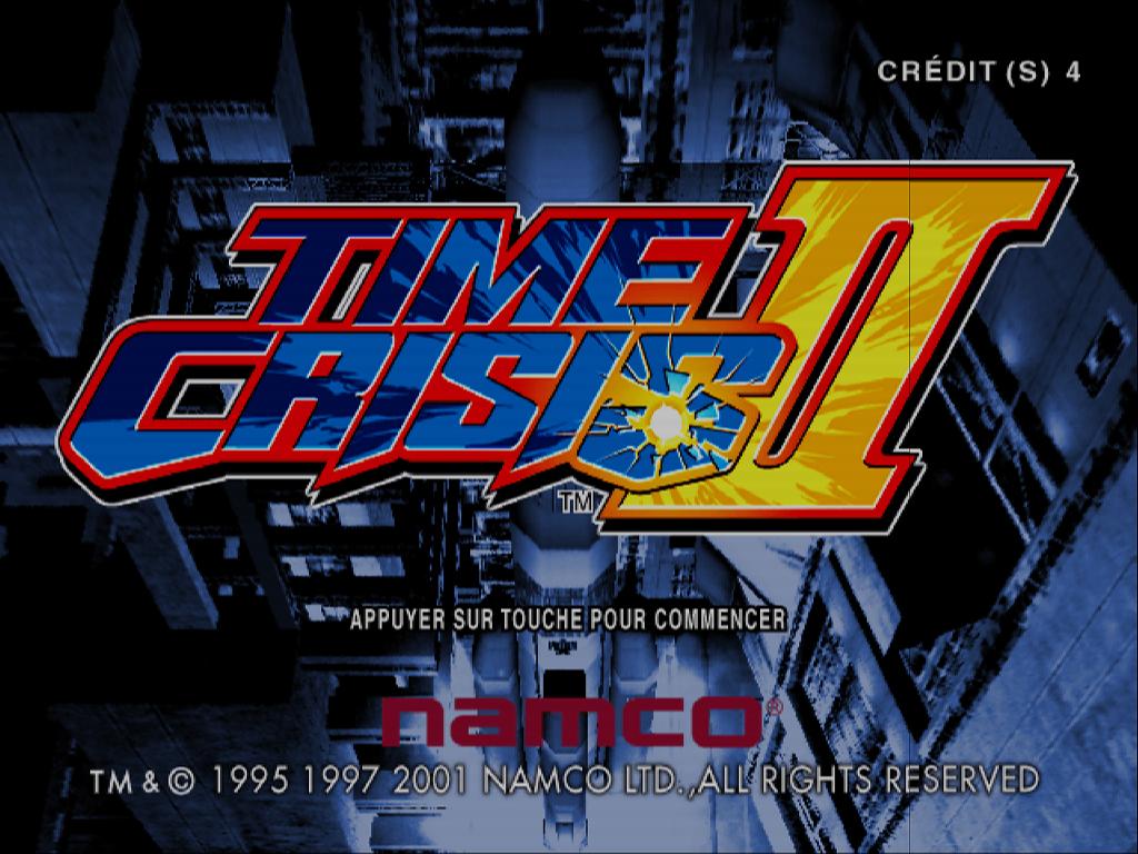 Time Crisis II — Title screen