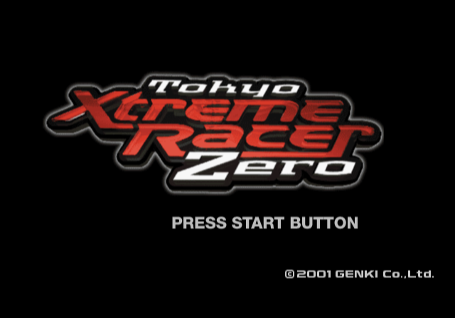 Tokyo Xtreme Racer — Title screen