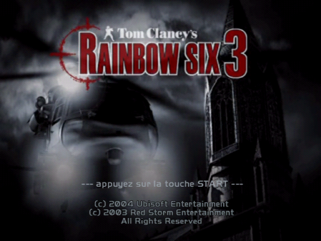 Tom Clancy's Rainbow Six 3 — Title screen