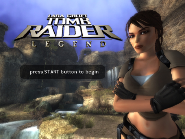 Tomb Raider : Legend — Title screen