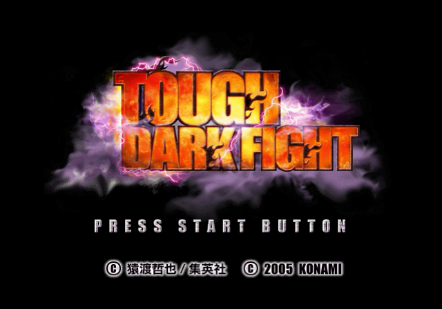 Tough : Dark Fight — Title screen