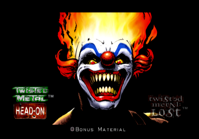 Twisted Metal : Head-On, Extra Twisted Edition — Title screen