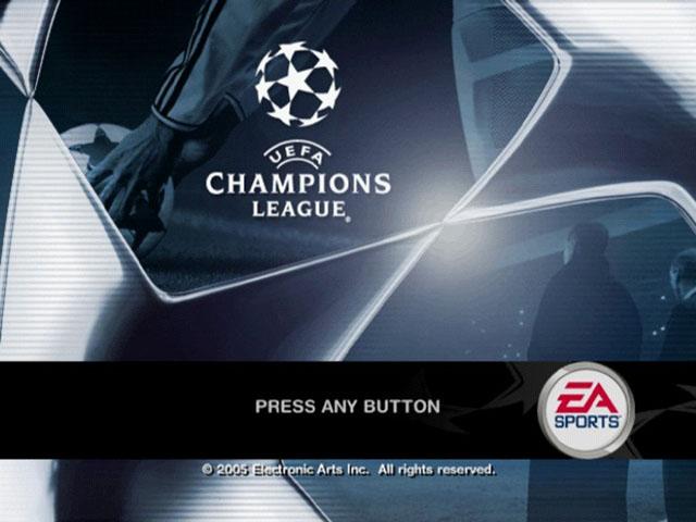UEFA Champions League 2004-2005 — Title screen