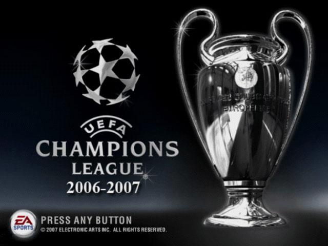UEFA Champions League 2006-2007 — Title screen