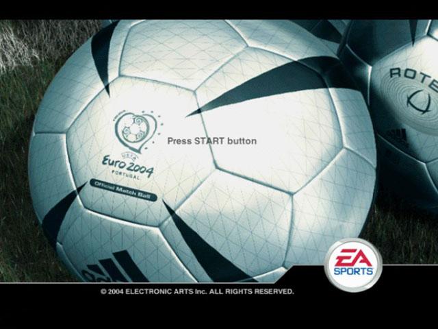 UEFA Euro 2004 : Portugal — Title screen