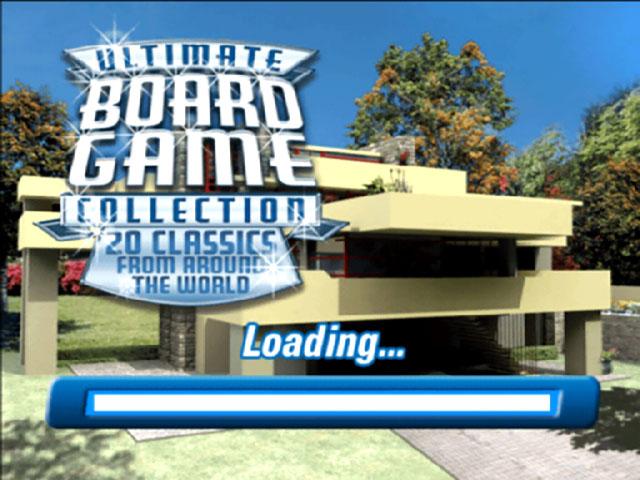 Ultimate Board Game Collection — Title screen