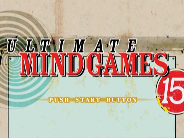 Ultimate Mind Games — Title screen