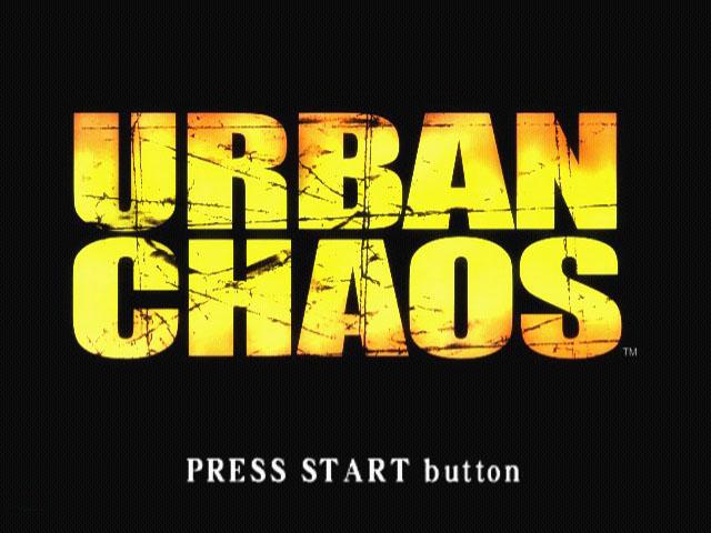 Urban Chaos : Riot Response — Title screen