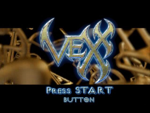 Vexx — Title screen