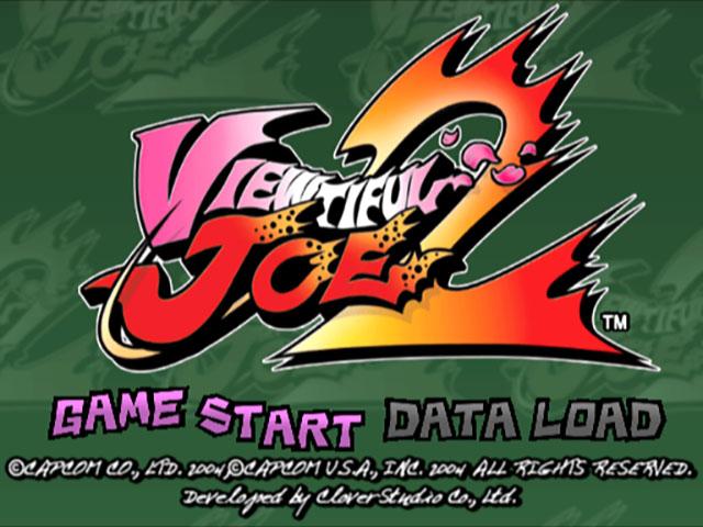 Viewtiful Joe 2 — Title screen