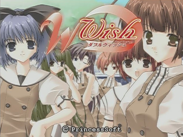 W : Wish — Title screen