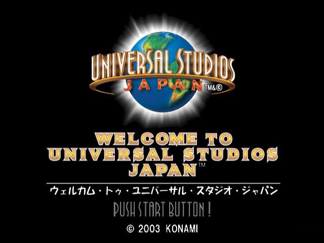Welcome to Universal Studios Japan — Title screen